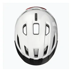 Kask rowerowy ABUS Urban-I 4.0 shiny white