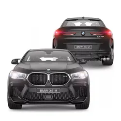 Zdalnie sterowany samochód COIL auto RC pilot BMW X6 M LED 1:14 pojazd czarny