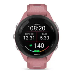 Zegarek sportowy GARMIN Forerunner 265S 42mm Jasnoróżowy