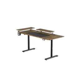 Biurko Ultradesk HIGHLANDER XXL 160cm Regulacja wysokości Brązowy
