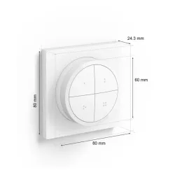 Regulator przyciemniania Philips Hue Przełącznik dotykowy Biały