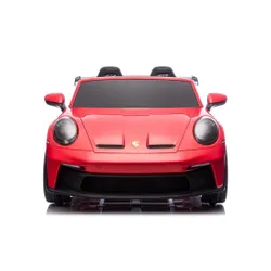 Samochód Na Akumulator Dla 2 Dzieci Porsche 911 Gt3 24V Eva LED 2 Silniki