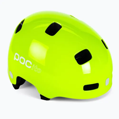 Kask rowerowy dziecięcy POC Pocito Crane MIPS Jr 10826 fluorescent yellow/green