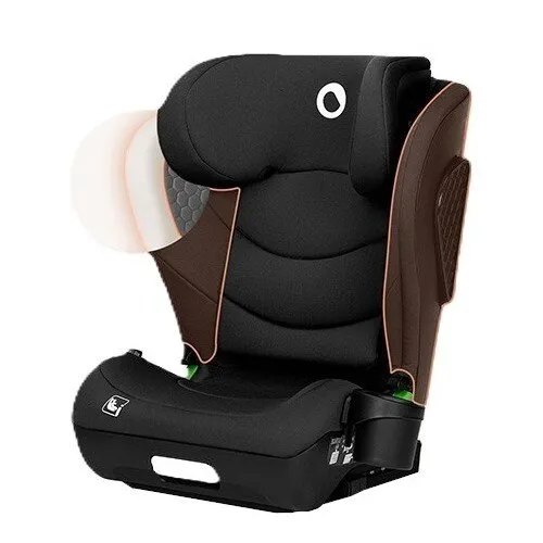 Fotelik samochodowy LIONELO Neal i-Size 100-150 cm (15-36 kg) Czarny