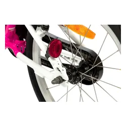 Rower dziecięcy KARBON Superlight 18 cali dla dziewczynki Różowy