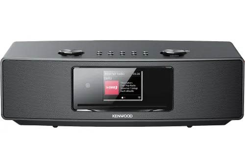 Wieża Kenwood CR-ST700SCD-B 43W Wi-Fi Bluetooth Radio FM, DAB+, Internetowe Czarny