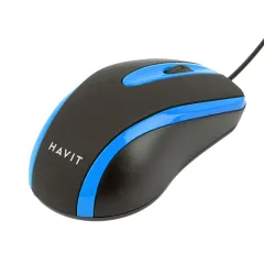 Myszka Havit MS753 Czarno-niebieski