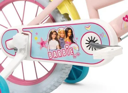 Rower dziecięcy TOIMSA Barbie 14 cali dla dziewczynki Różowy
