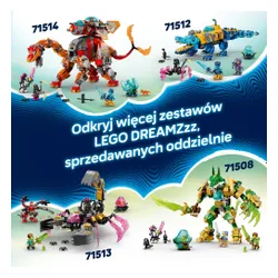 LEGO 71515 DREAMZzz Rekinoczołg tygrysi