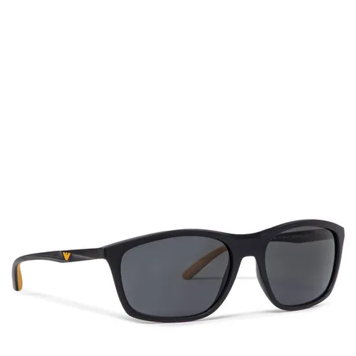 Okulary przeciwsłoneczne Emporio Armani 0EA4179 500187 Matte Black/Dark Grey - Rozmiar (EU) 59