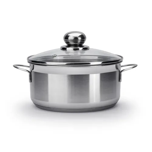 Garnek ze stali nierdzewnej z pokrywką SSW CITY 6,1 l
