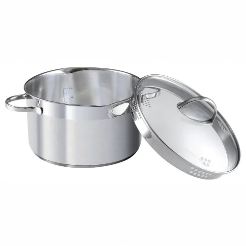 Garnek ze stali nierdzewnej z pokrywką SSW COMFORT 9,2 l