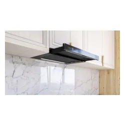 Okap SeeNERGY Telescopica Led 60 BL Czarny