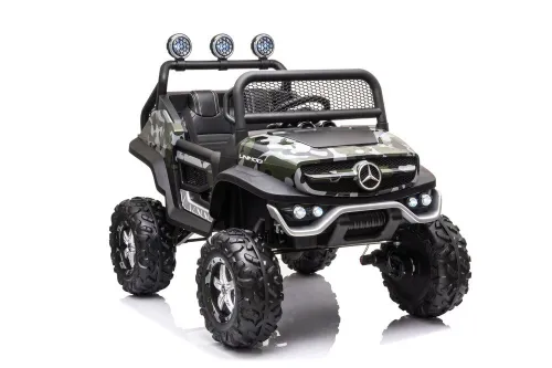 Auto Na Akumulator Samochód Mercedes Unimog S Lakier 4X4 LED Skóra Pilot Eva