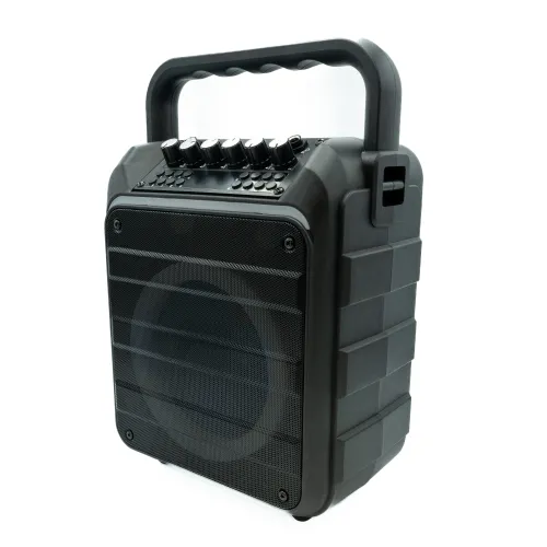 Zestaw karaoke Musicmate MM-SC300 SoundRider 18W Bluetooth Mikrofon Karaoke Czarny