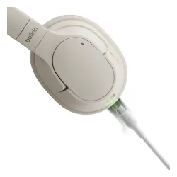 Słuchawki bezprzewodowe Belkin SoundForm Surround Nauszne Bluetooth 5.4 Piaskowy