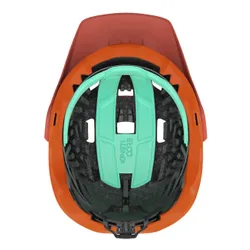 Kask rowerowy LAZER Jackal KinetiCore Pomarańczowy MTB (rozmiar S)