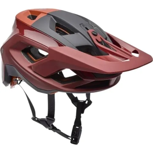 Kask rowerowy Fox Speedframe RS Paranoid MIPS brązowy