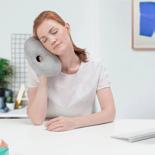 Poduszka do relaxu Ostrichpillow Mini Handy - blue reef