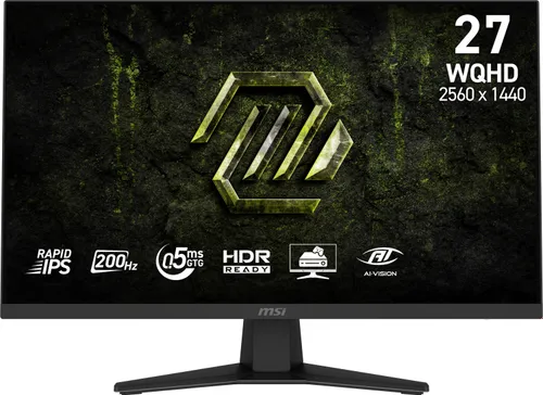 Monitor MSI MAG 274QF E20 27" 2560x1440px IPS 200Hz 0.5 ms [GTG]