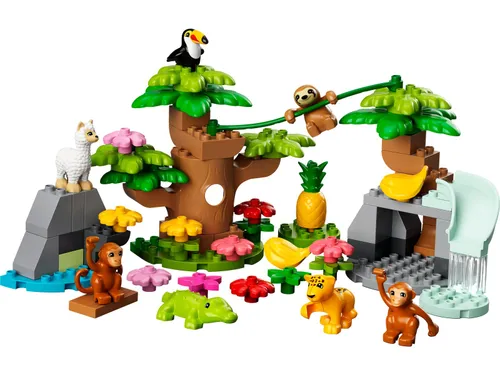 Конструктор Lego 10973 Duplo - Дикие животные Южной Америки