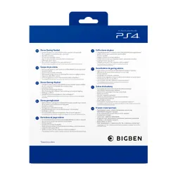 Słuchawki przewodowe z mikrofonem BigBen PS4 Gaming Headset V3 Nauszne Biały