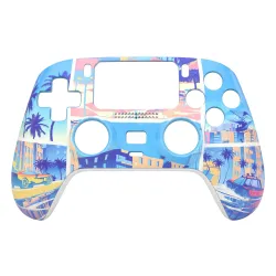 Pad FroggieX FX-P5-GP4-W Vibe City Edition do PC, PlayStation 5, Android, iOS Bezprzewodowy Biały