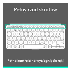 Klawiatura nożycowa Logitech Keys-To-Go 2 Szary