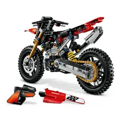 LEGO TECHNIC 42238 Motocykl Ducati Desmo450 MX Factory, zestaw klocków 10+