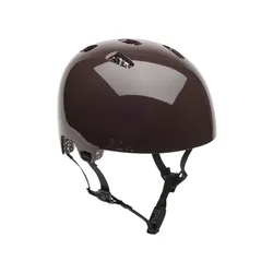 Kask MTB Fox Flight Pro Helmet Solid - cocoa