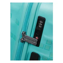 Walizka średnia American Tourister Wavebreaker Disney - Stitch flower