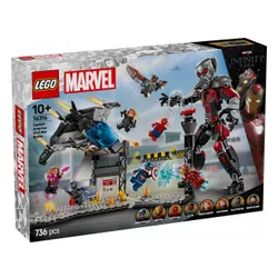 LEGO Super Heroes кирпичики 76314 Капитан Америка: Война героев - битва