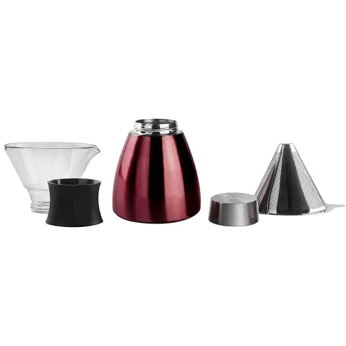 Przelewowy ekspres do kawy Pour Over PO300 Asobu - maroon