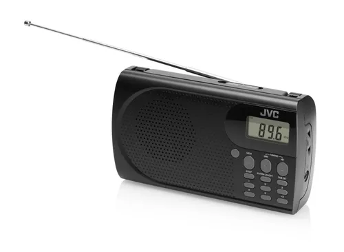 Radioodbiornik JVC RA-E431B Radio FM Czarny