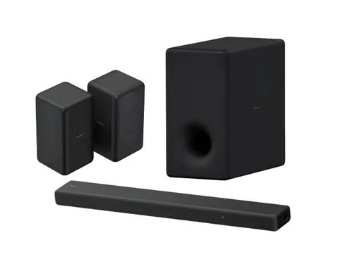 Soundbar SONY HT-A3000 + Głośniki Surround SONY SA-RS3S (2szt.) + Subwoofer SONY SA-SW3 Czarny