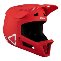 Kask rowerowy fullface Leatt MTB Gravity 1.0 Junior czerwony - XXS