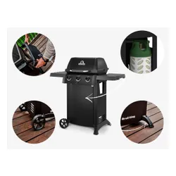 Grill gazowy BROIL KING Gem 310 Shadow 6,9 kW 53 x 34 cm