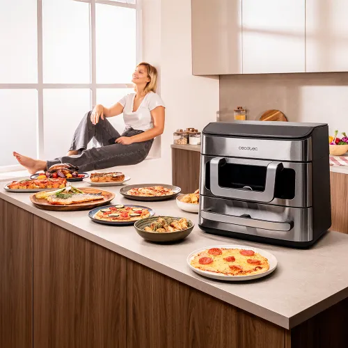 Air Fryer Frytkownica beztłuszczowa CECOTEC Cecofry FoodCourt 18000 4Pizza