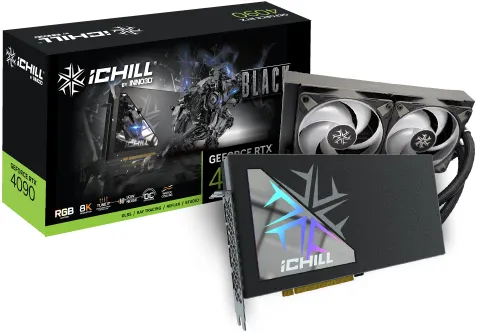 Karta graficzna Inno3D GeForce RTX 4090 ICHILL Black 24GB GDDR6X 384bit DLSS