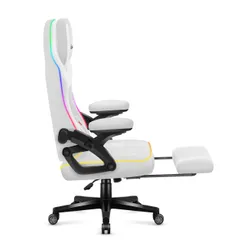 Fotel HUZARO Force 4.6 RGB Biały