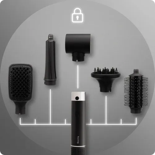 Suszarko-lokówka Huslog HUS1081 1200W Jonizacja 3 poziomy temperatury