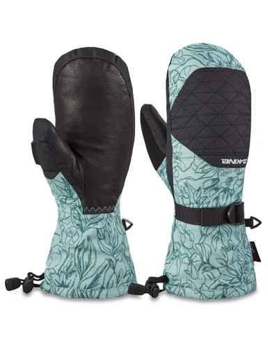 Rękawice snowboardowe DAKINE LEATHER CAMINO MITT POPPY ICEBERG/GREY - Rozmiar - M