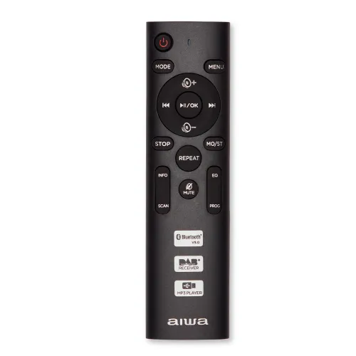 Radiomagnetofon Aiwa Boombox BBTC-660DAB/MG Bluetooth DAB+ Szary