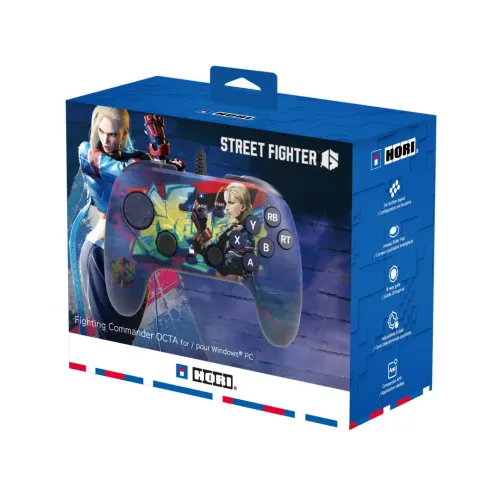 Kontroler Hori Fighting Commander OCTA Street Fighter 6 Edition Cammy HPC-070E do PC Przewodowy