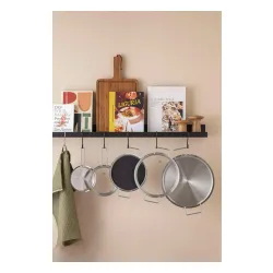 EVA TRIO 20 cm - pokrywka szklana ze stali nierdzewnej