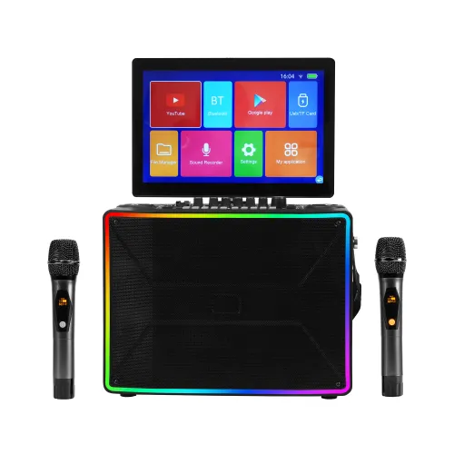 Power Audio Musicmate MM-SC900 PartyStar 250W Mikrofon Karaoke Bluetooth Czarny