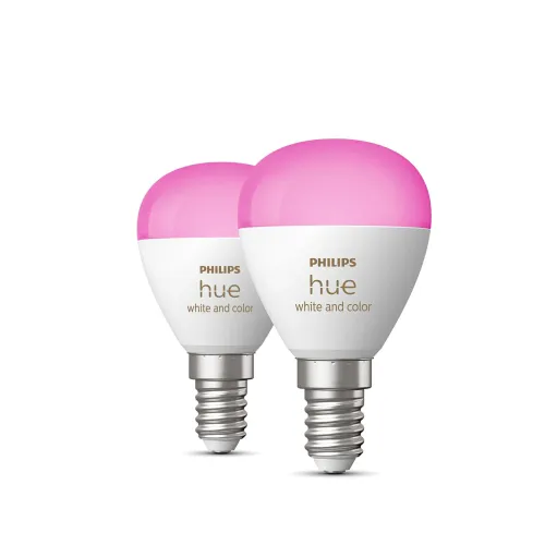 Żarówka LED Philips Hue White and Color Ambiance E14 2szt.