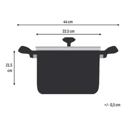 Garnek TEFAL Space+ Emotion+ E3368555 13.8 L