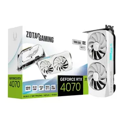 Karta graficzna Zotac GeForce RTX 4070 Twin Edge OC White Edition 12GB GDDR6X 192bit DLSS