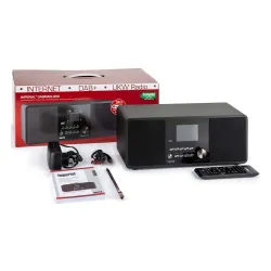 Radioodbiornik Imperial DABMAN i200 CD Radio FM DAB+ Internetowe Wi-Fi Czarny